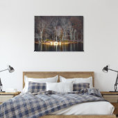 Nuklearer Winter Leinwanddruck (Insitu (Schlafzimmer))