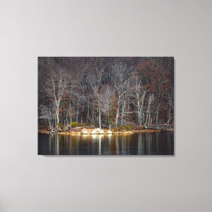 Nuklearer Winter Leinwanddruck