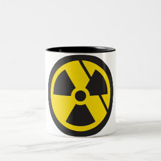 Nuklearer Zorn Zweifarbige Tasse