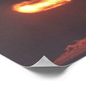 Nukleares Foto zur Bombenprüfung. Poster (Ecke)