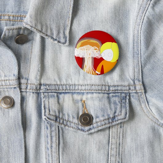 Nukleares Mädchen Button (Beispiel)