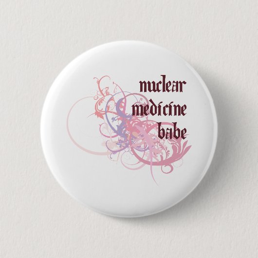 Nukleares Medizin-Baby Button (Vorderseite)
