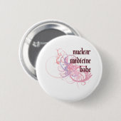 Nukleares Medizin-Baby Button (Vorne & Hinten)