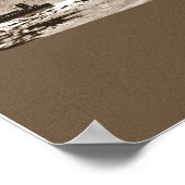 Nukleares Prüfplakat Poster (Ecke)