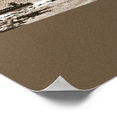 Nukleares Prüfplakat Poster (Ecke)