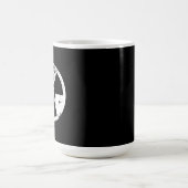 Nukleares radioaktives Zeichen Kaffeetasse (Mittel)