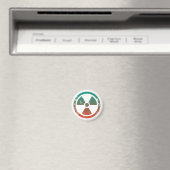 Nukleares radioaktives Zeichen Magnet (In Situ (Geschirrspüler))