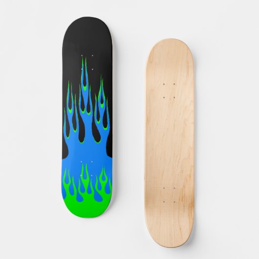 Nukleares Skateboard (Vorderseite)