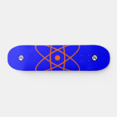 Nukleares Skateboard (Horizontal)