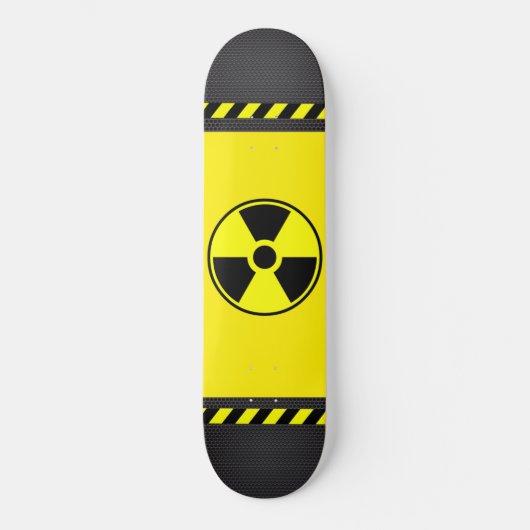 Nukleares Skateboard (Vorderseite)