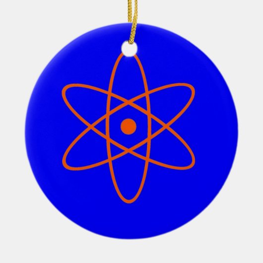 Nukleares Zeichen Keramikornament (Vorne)