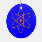 Nukleares Zeichen Keramikornament (Links)
