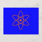 Nukleares Zeichen Postkarte (Vorderseite)