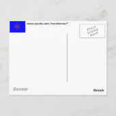 Nukleares Zeichen Postkarte (Rückseite)