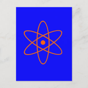 Nukleares Zeichen Postkarte