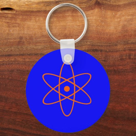 Nukleares Zeichen Schlüsselanhänger (Vorderseite)