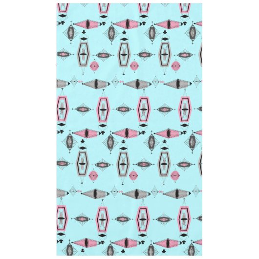 Nuklerosa und graues Muster Tischdecke (Vorderseite)