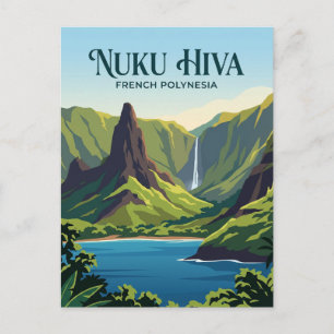 Nuku Hiva Französisch-Polynesien Postkarte