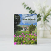 Nuku Hiva Französisch-Polynesien Postkarte (Stehend Vorderseite)