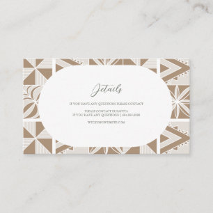 Nuku'alofa Begleitkarte