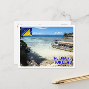 Nukunonu - Tokelau - Panorama - Postkarte
