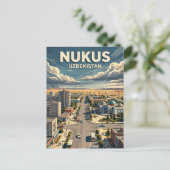 Nukus Usbekistan Postkarte (Stehend Vorderseite)