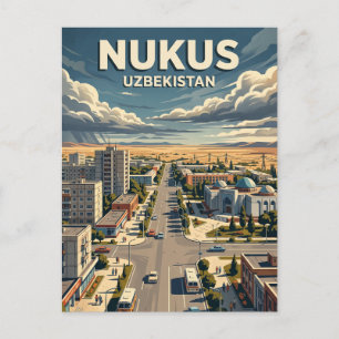 Nukus Usbekistan Postkarte
