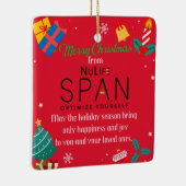 NuLifeSpan Christmas Orn Keramikornament (Rechts)