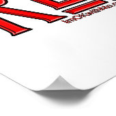 Null Anstrengungen... Poster (Ecke)