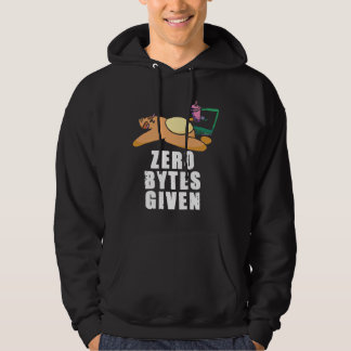 Null Bytes für Sloth Computer Science-Programm Hoodie
