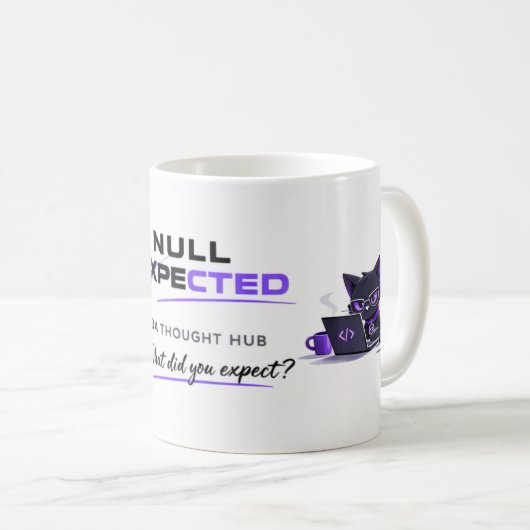 Null Cat Mug Kaffeetasse (VorderseiteRechts)