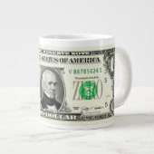 Null-Dollar-Schein Jumbo-Tasse (Vorderseite Rechts)
