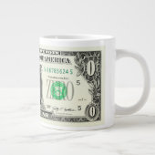 Null-Dollar-Schein Jumbo-Tasse (Rechts)