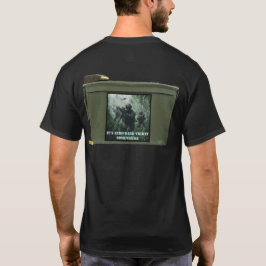 Null dunkle dreißig irgendwo Dschungeltag Munition T-Shirt