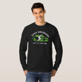 Null Emissionen 100 der Zeit EV-Auto Elektroauto T-Shirt (Vorne ganz)