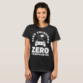 Null Emissionen Null Kompromisse Batterie-Elektro- T-Shirt (Vorne ganz)