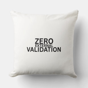 Null externe Validierung Minimalistische Lounge-Ki Kissen
