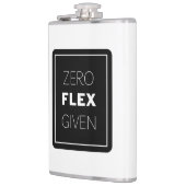 Null Flex mit modernem Quotendesign Flachmann (Links)