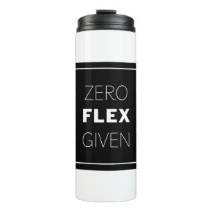 Null Flex mit modernem Quotendesign Thermosbecher