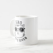 Null Fluffs gegeben Kaffeetasse (Vorderseite Links)