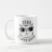 Null Fluffs gegeben Kaffeetasse (Links)