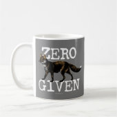 Null (Fox) bei Kaffee-Tasse Kaffeetasse (Links)