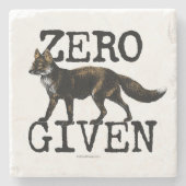 Null (Fox) bei Stone-Untersetzer Steinuntersetzer (Vorderseite)