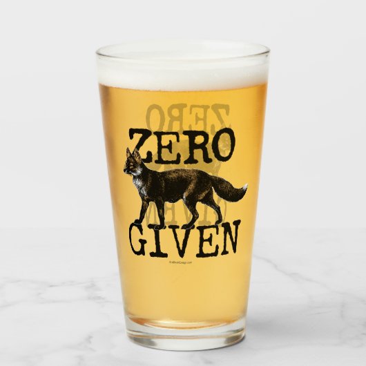 Null (Fox) gegeben Glas (Vorne (Gefüllt))