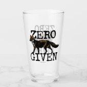 Null (Fox) gegeben Glas (Vorderseite)