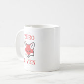 Null (Fox) gegeben Kaffeetasse (Vorderseite Links)