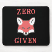 Null (Fox) gegeben Mousepad (Vorne)