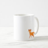 Null Fox gegebene Kaffee-Tasse Kaffeetasse (VorderseiteRechts)