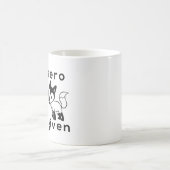 Null Fox gegebene Kaffee-Tasse Tasse (Mittel)
