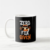 Null Fox gegebene lustige Zitat-Tasse Kaffeetasse (Links)